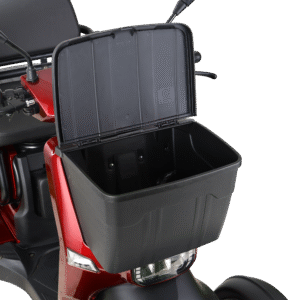 LED-verlichting en voorophanging van vierwiel scootmobiel