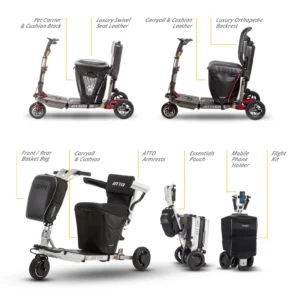 Movinglife ATTO opvouwbare scootmobiel - Afbeelding 8