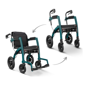 Alternative view of Rollz Motion Performance -     2-in-1 Outdoor Rollator & Rolstoel