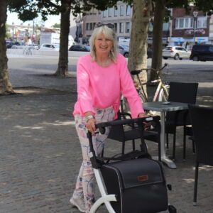 Rollz Flex - Lichtgewicht Rollator met Grote Boodschappentas - Afbeelding 4