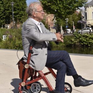 Uplivin Trive 1 Step Rollator — 1-second dubbelvouwend - Afbeelding 5