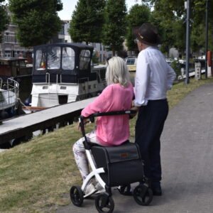Rollz Flex - Lichtgewicht Rollator met Grote Boodschappentas - Afbeelding 6