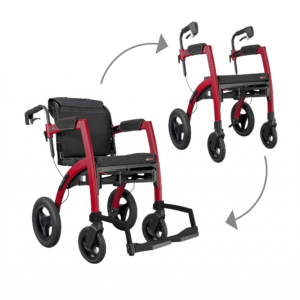 Rollz Motion Performance -     2-in-1 Outdoor Rollator & Rolstoel