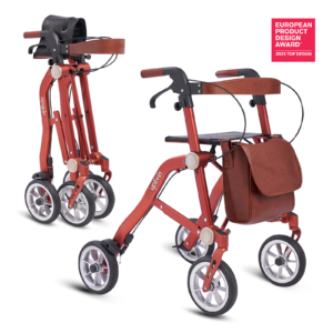 Uplivin Trive 1 Step Rollator — 1-second dubbelvouwend
